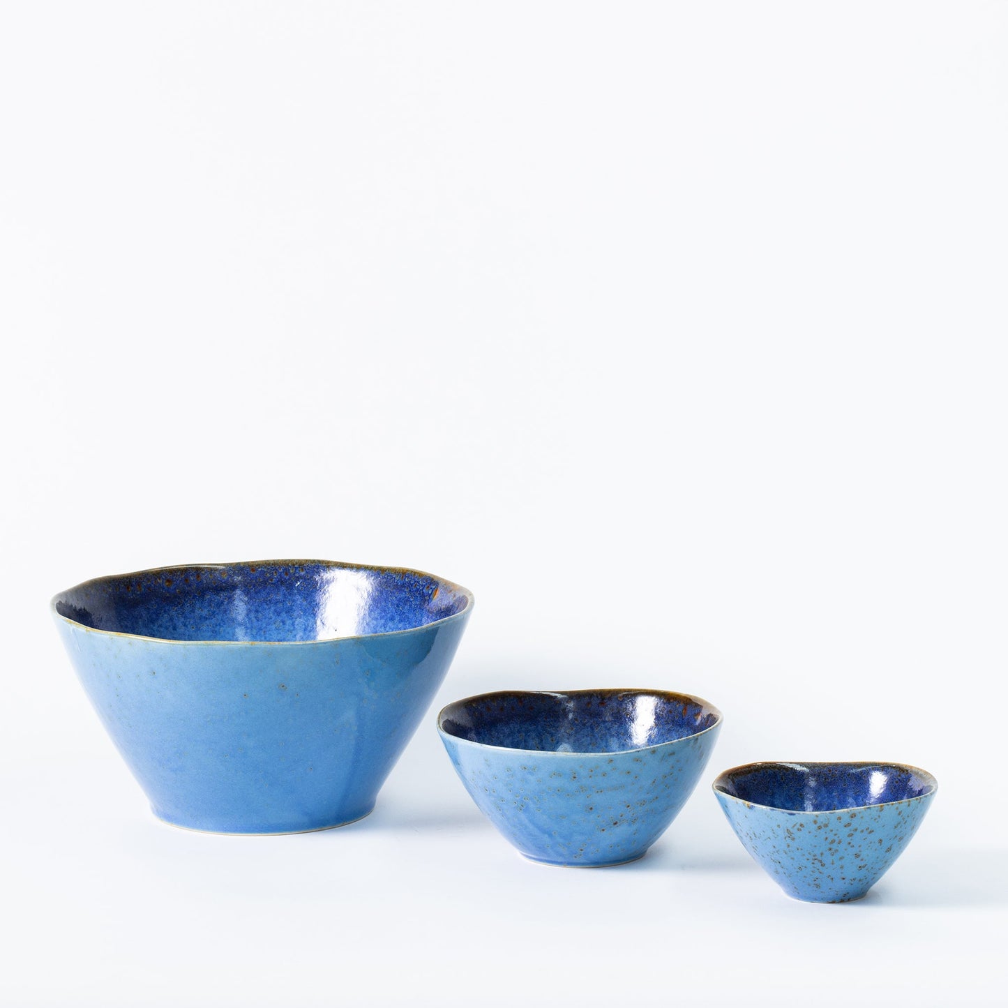 Large Deep Bowl - Azure