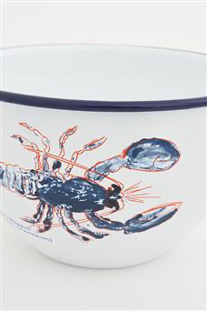 Lobster Bowl Enamel Large
