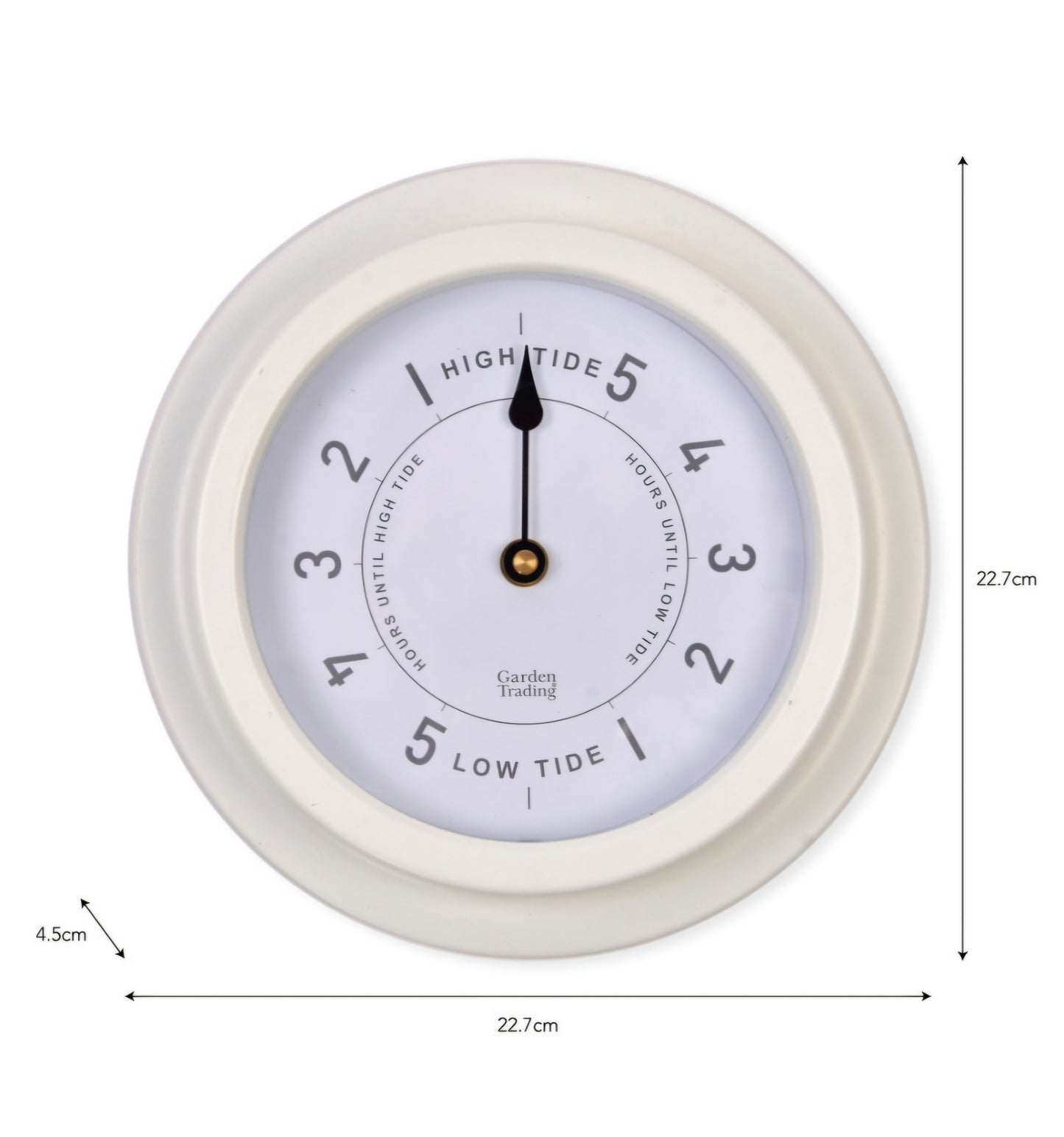 Narberth Tide Clock - Lily White